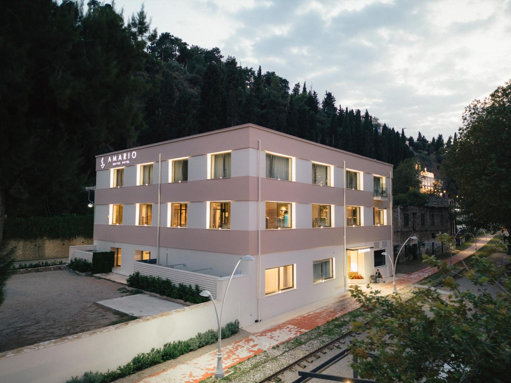 Amario Suites Hotel Aigio Exteriör bild